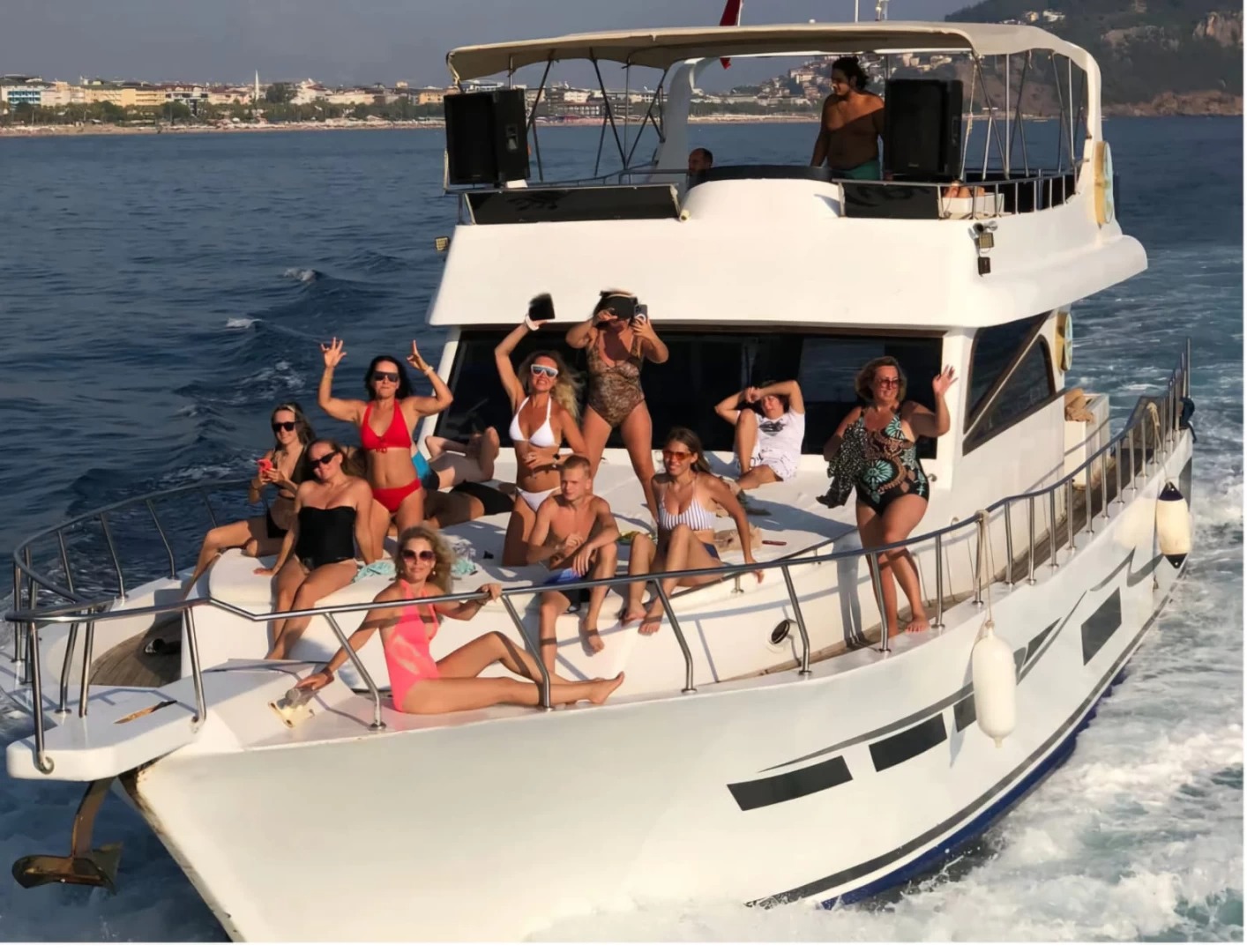 Alanya Yacht Rental 19m Custom Built